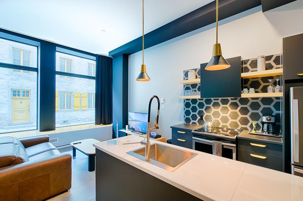 Les Lofts Notre-Dame - Par Les Lofts Vieux-Quebec Lägenhet Exteriör bild