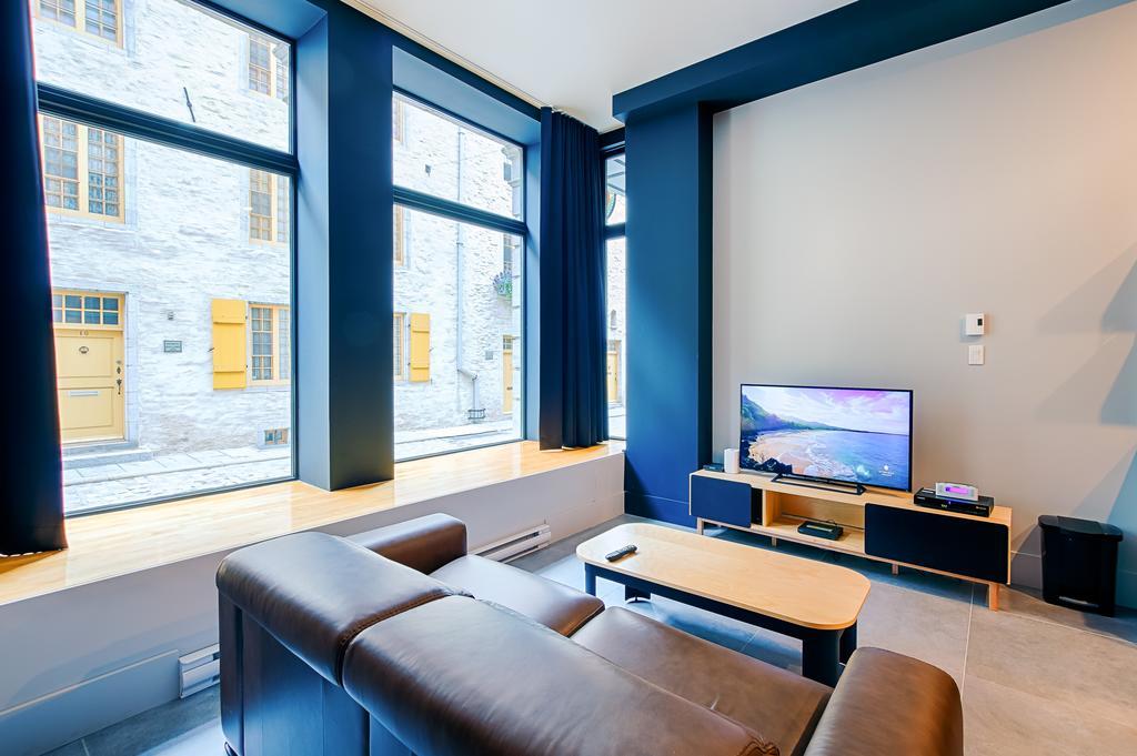 Les Lofts Notre-Dame - Par Les Lofts Vieux-Quebec Lägenhet Exteriör bild